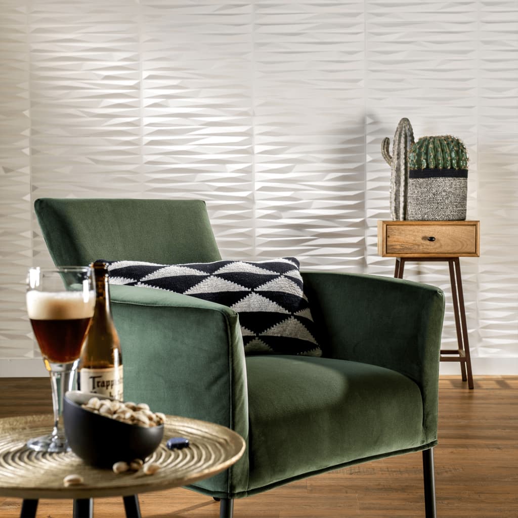 Wallart 3D Wandpanelen Valeria 12 Stuks Ga-Wa24