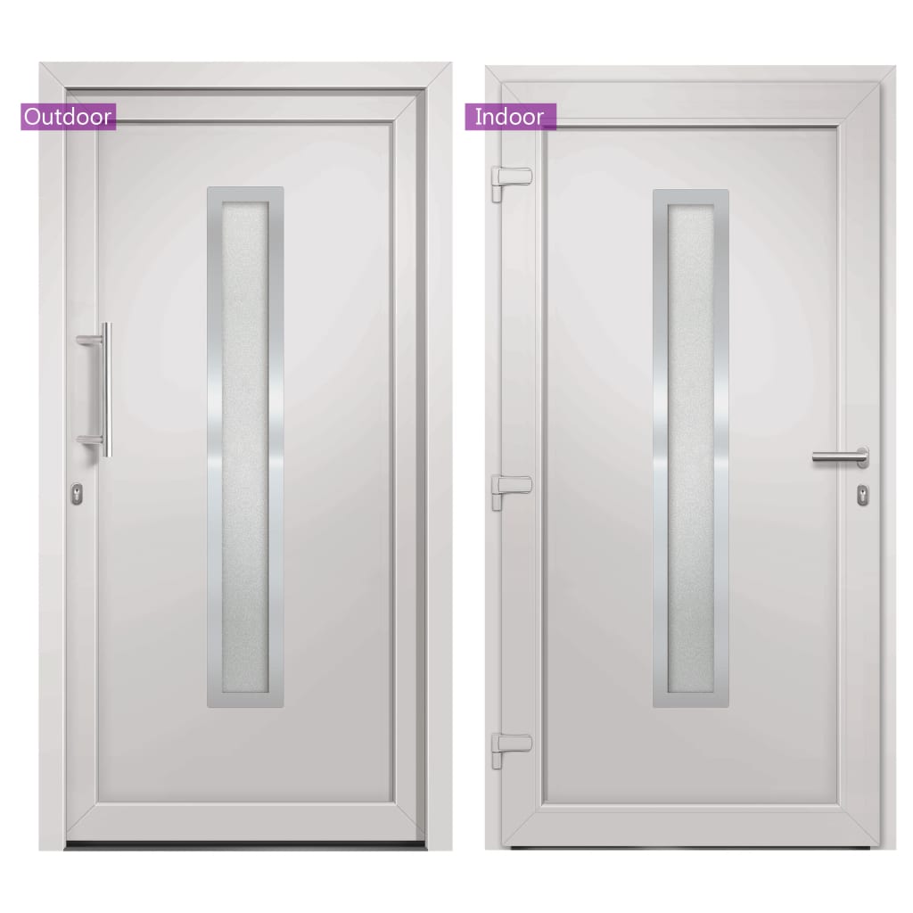 Voordeur 98x208 cm wit