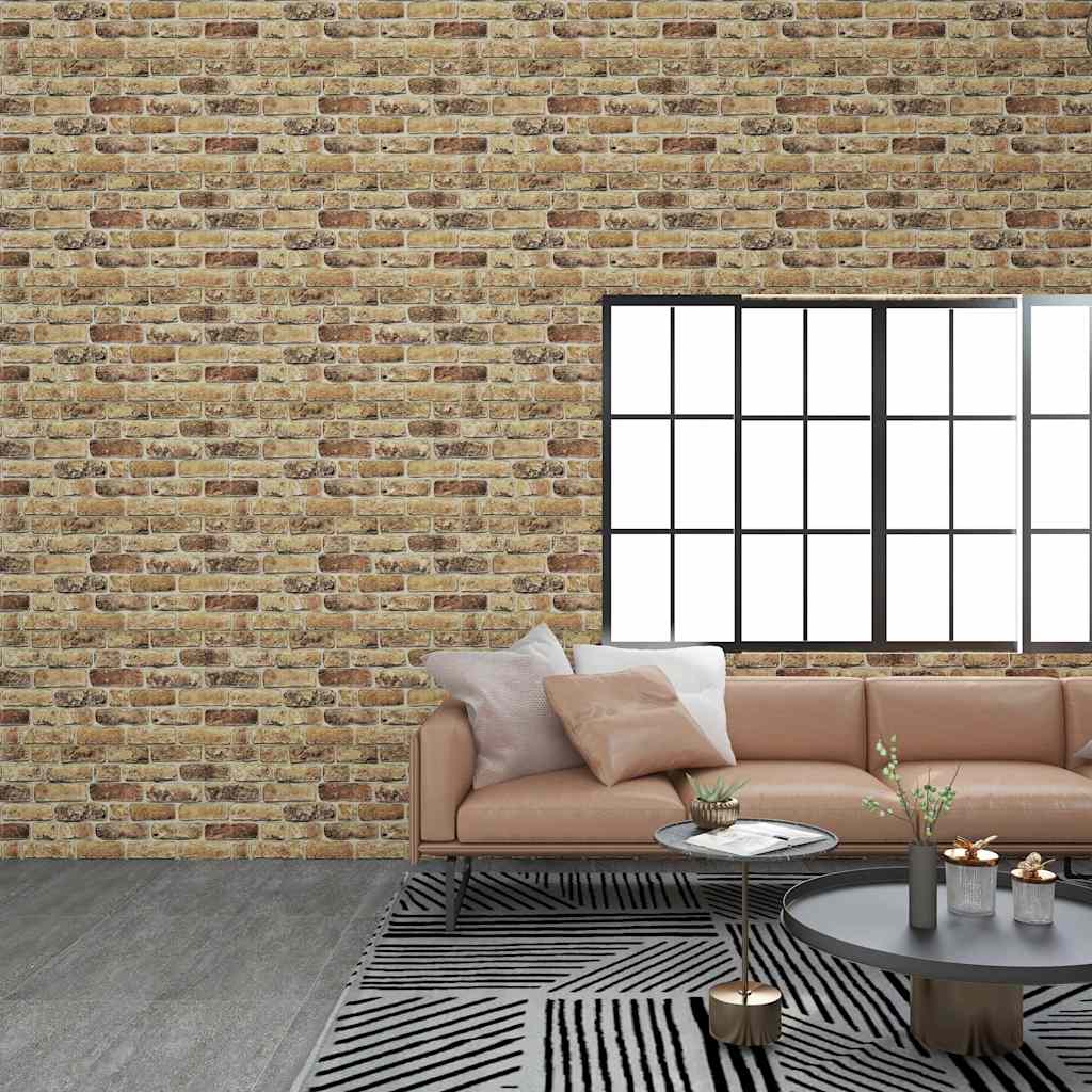 Wandpanelen 3D Donkerzand Baksteen Eps Donker zand