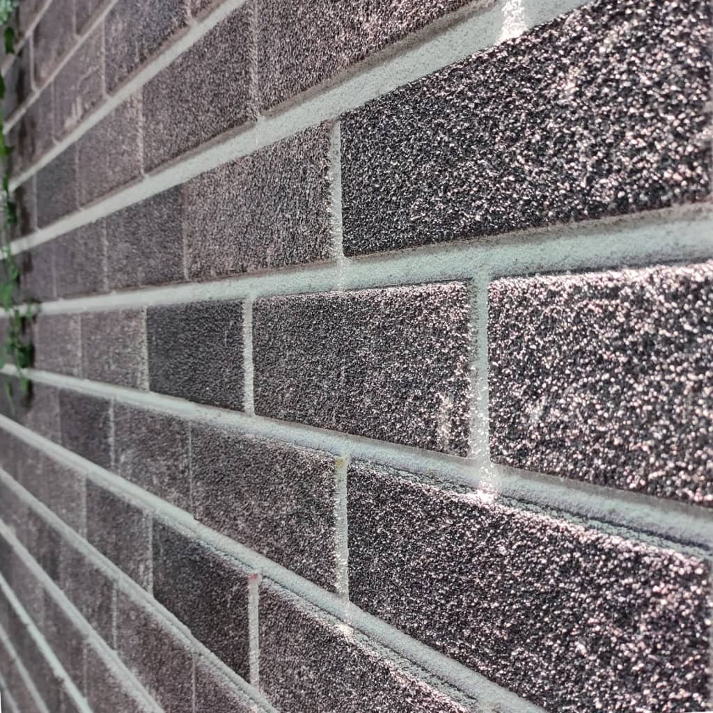 11 St Wandpanelen 3D E En Grijze Baksteen Eps Zwart en grijs