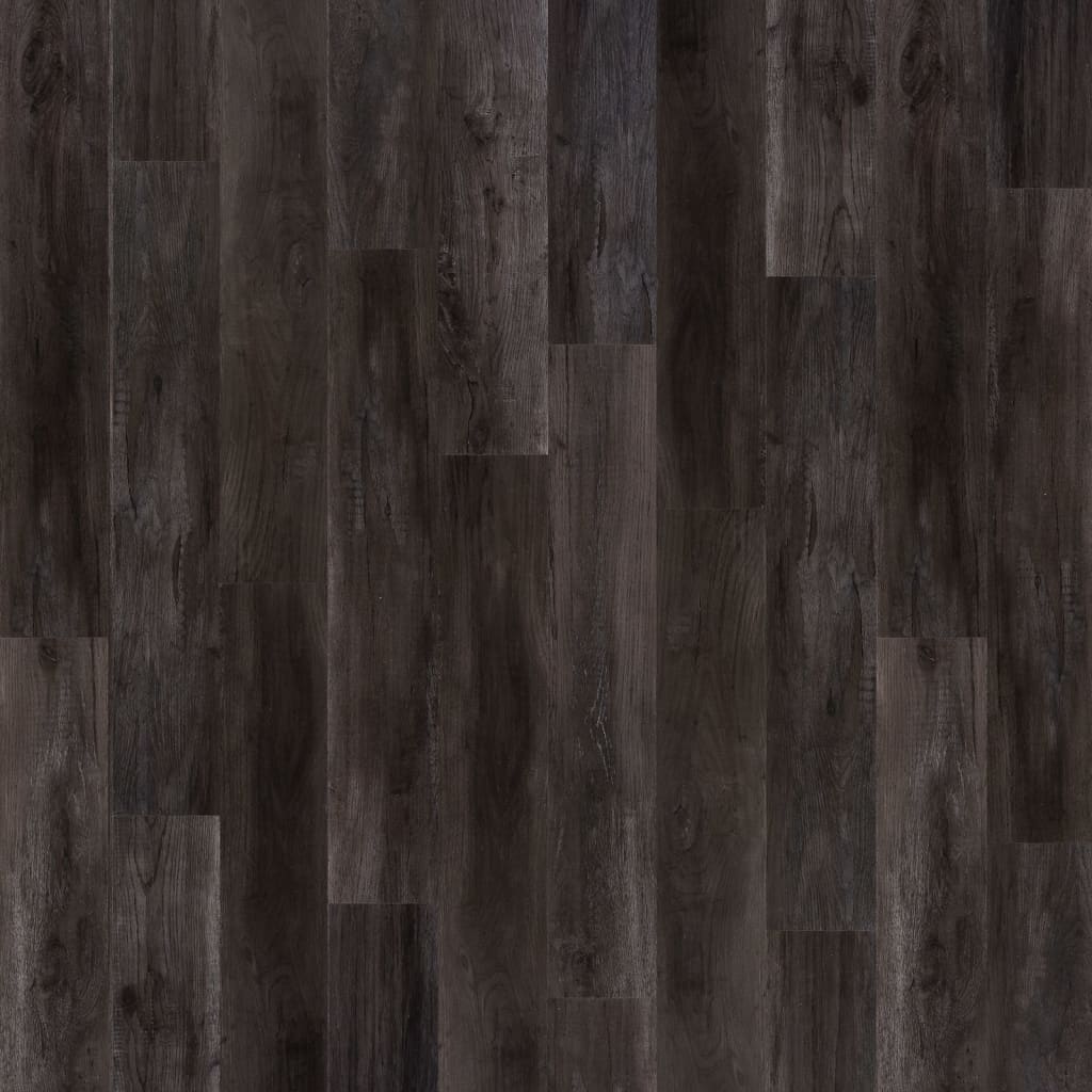 Wallart Planken Gl-Wa33 Schuurhout Eiken Houtskoolkleurig Zwart 30 Houtskoolzwart
