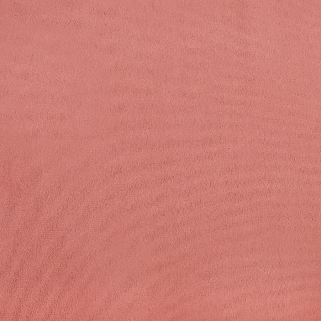 Wandpanelen 2,16 M² Fluweel Roze 60 x 30 cm Rechthoekig