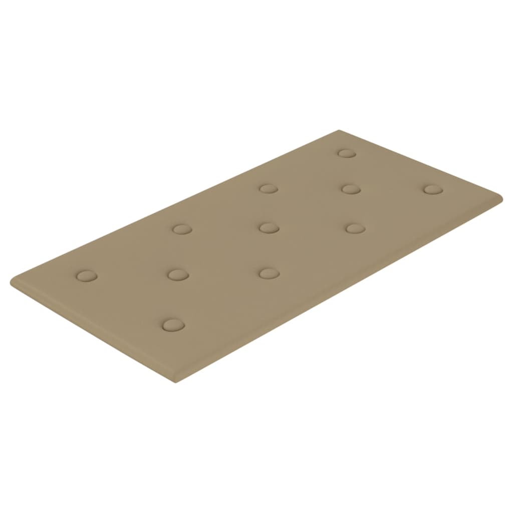 Wandpanelen 2,16 M² Kunstleer Kleur 60 x 30 cm Cappuccino