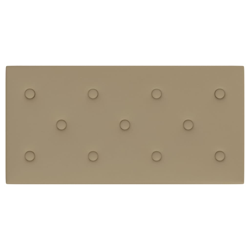 Wandpanelen 2,16 M² Kunstleer Kleur 60 x 30 cm Cappuccino