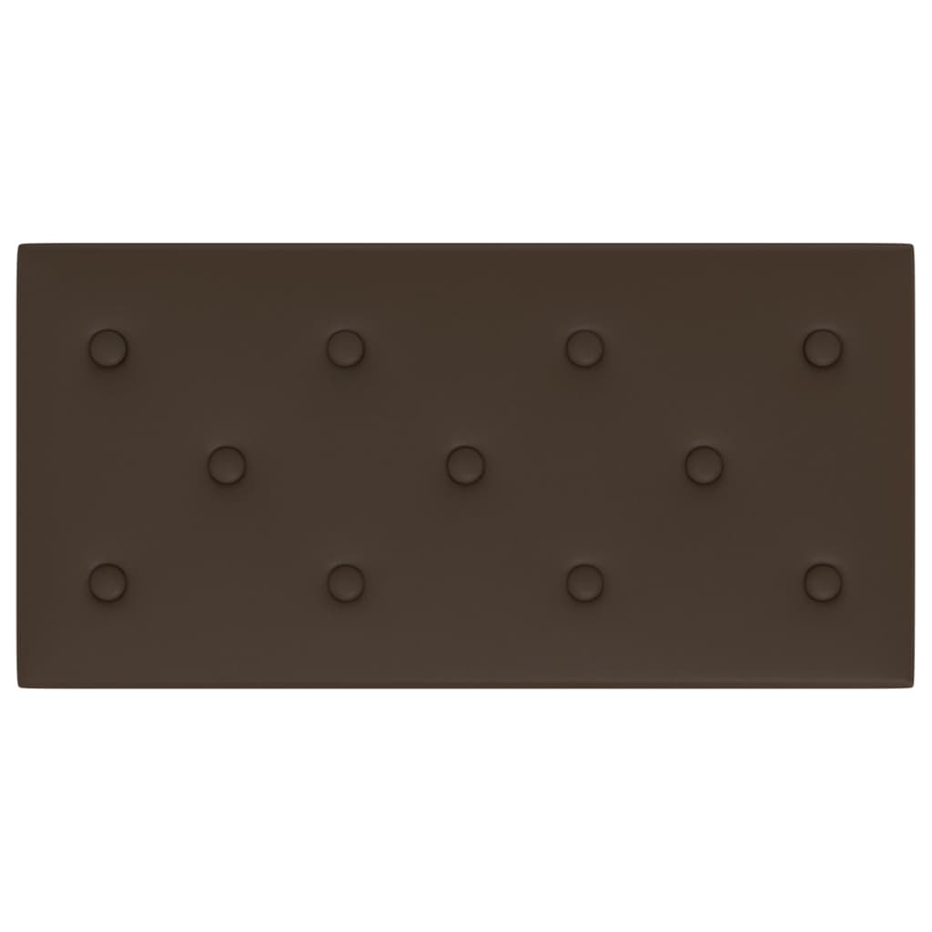 Wandpanelen 2,16 M² Kunstleer 60 x 30 cm Bruin