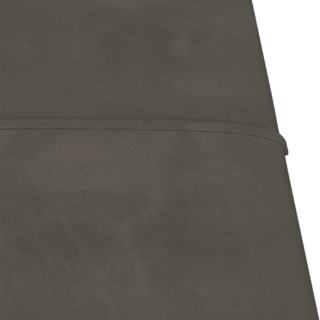 Wandpanelen 1,08 M² Fluweel 30 x 30 cm Donkergrijs