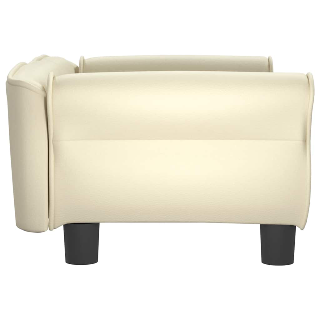 Hondenmand Kleurig 70 x 45 x 30 cm Crème Kunstleer