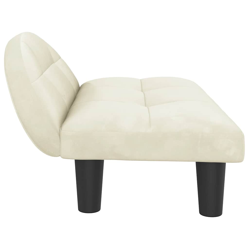 Hondenmand 70X52X30 Cm Kleurig Crème Fluweel