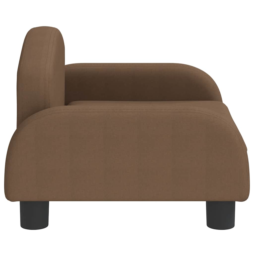Hondenmand 50 x 40 x 30 cm Bruin Stof