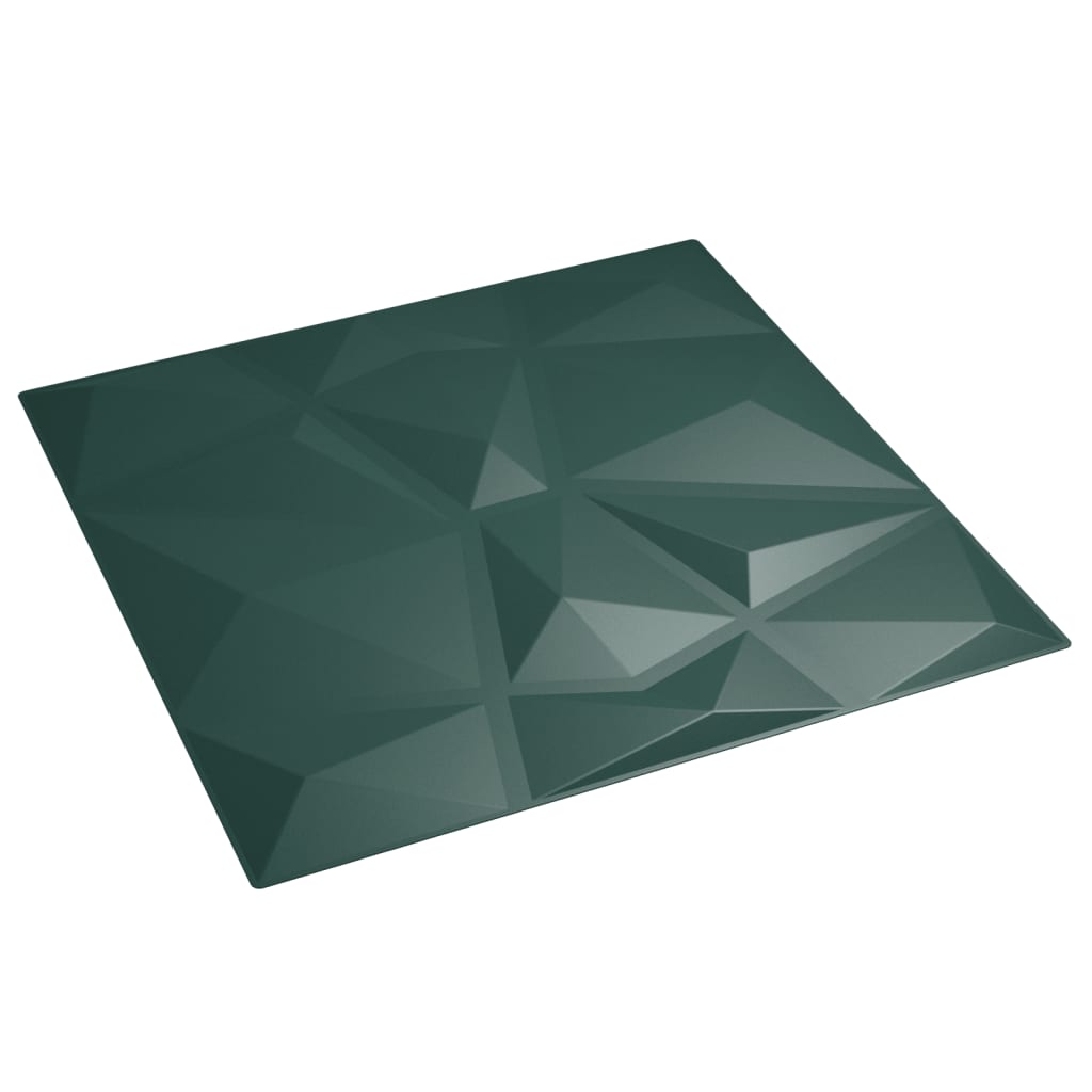 Wandpanelen Diamant 6 M² 50X50 Cm Xps 24 Groen