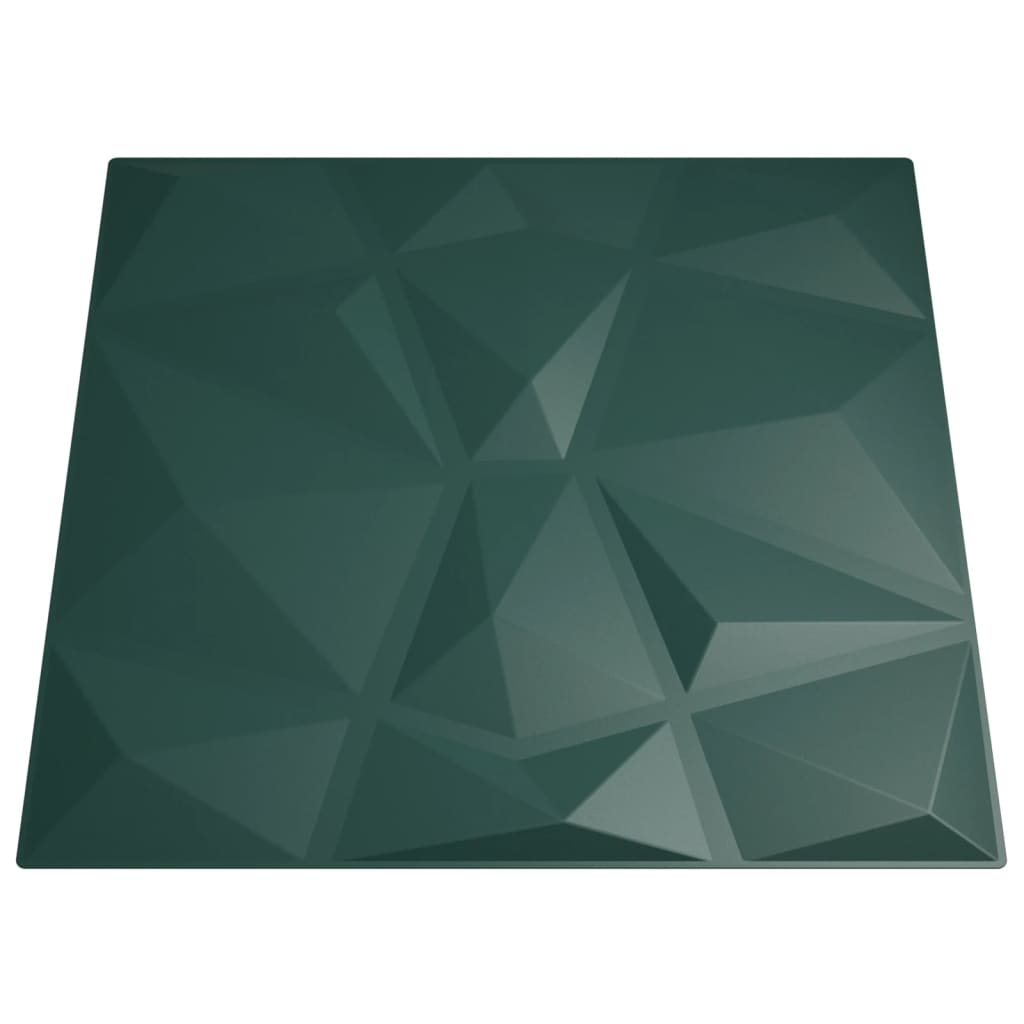 Wandpanelen Diamant 6 M² 50X50 Cm Xps 24 Groen
