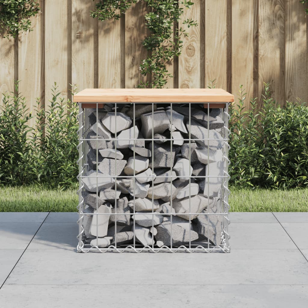 Tuinbank Schanskorfontwerp Massief Grenenhout 43 x 44 x 42 cm Natuurlijk grenenhout