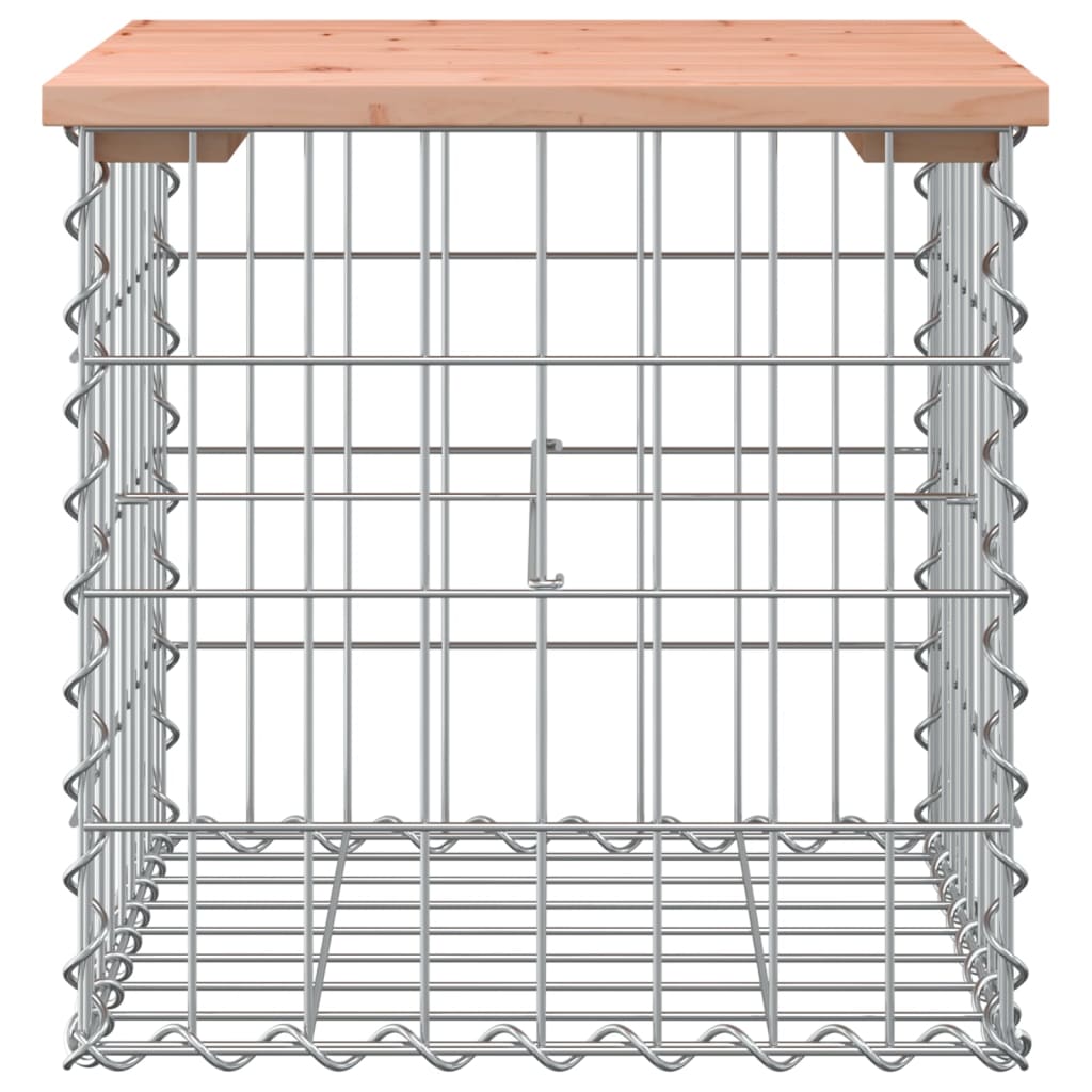 Tuinbank Schanskorfontwerp Massief Douglashout 43 x 44 x 42 cm Natuurlijk douglashout