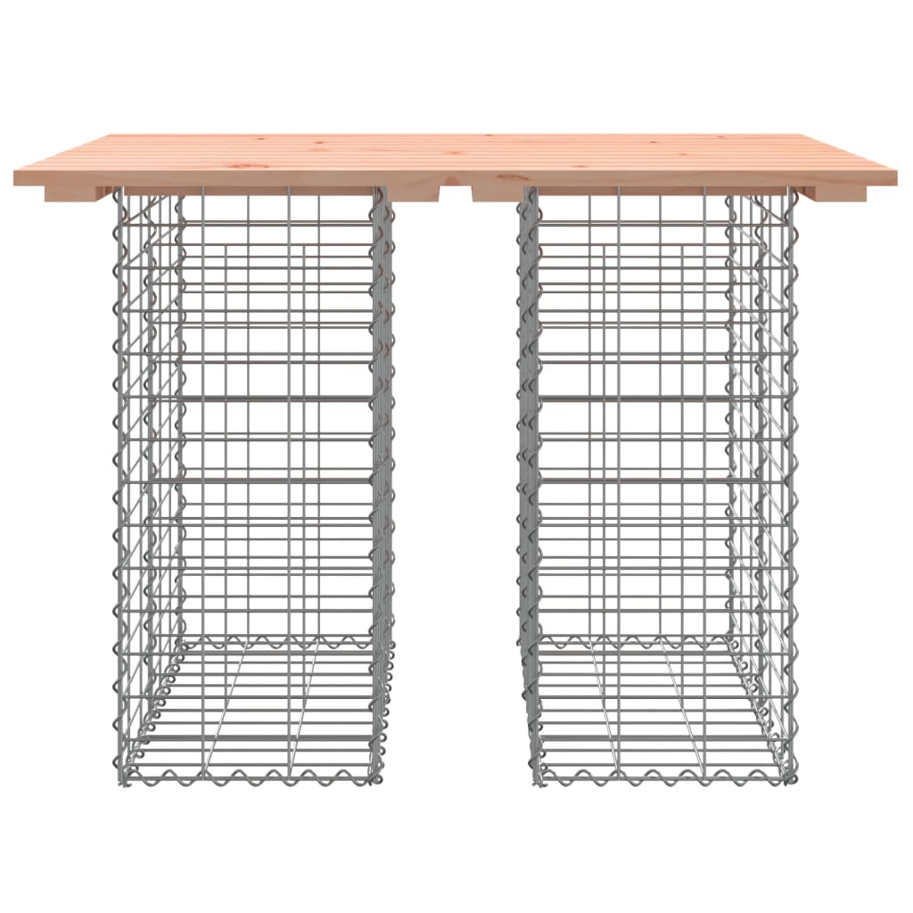 Tuinbank Schanskorfontwerp Massief Grenenhout 100 x 70 x 72 cm Natuurlijk douglashout