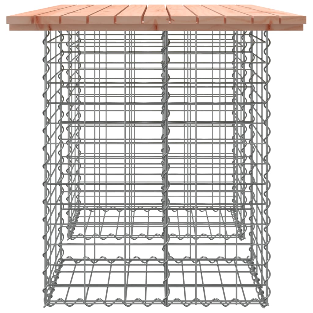 Tuinbank Schanskorfontwerp Massief Grenenhout 100 x 70 x 72 cm Natuurlijk douglashout