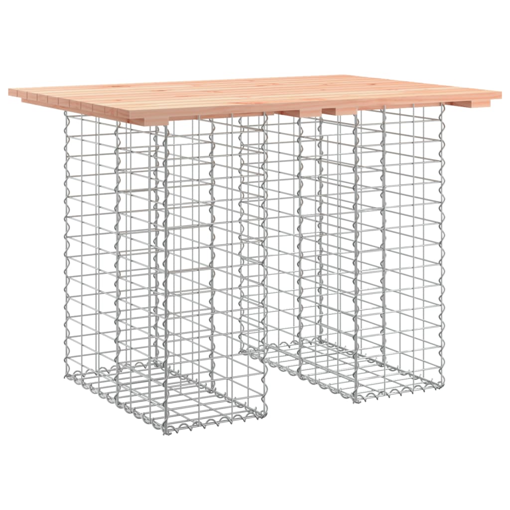 Tuinbank Schanskorfontwerp 100X70X72 Cm Massief Grenenhout 70 x 100 x 72 cm Natuurlijk douglashout