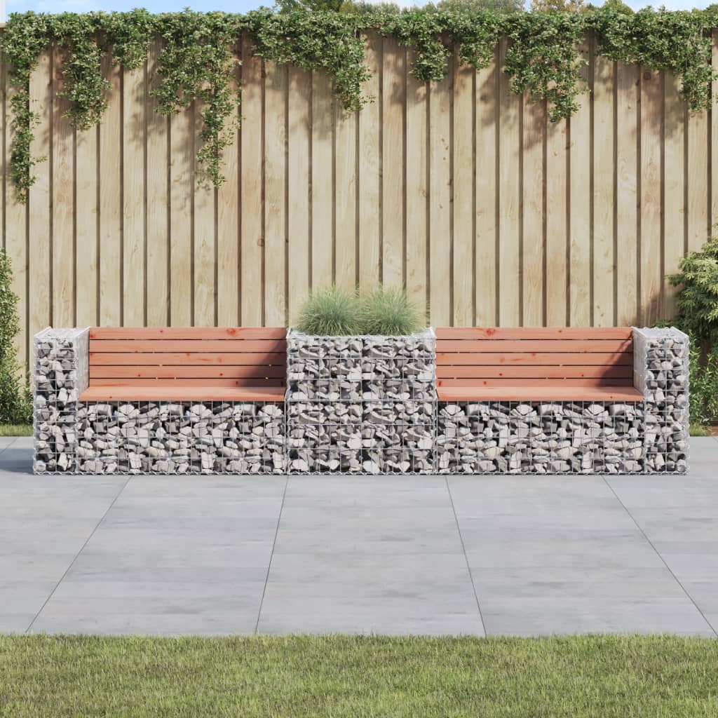 Tuinbank Met Schanskorf Massief Douglashout Natuurlijk douglashout