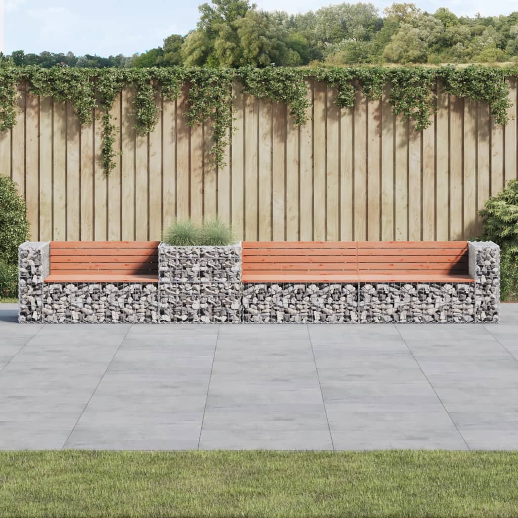 Tuinbank Met Schanskorf Massief Douglashout Natuurlijk douglashout