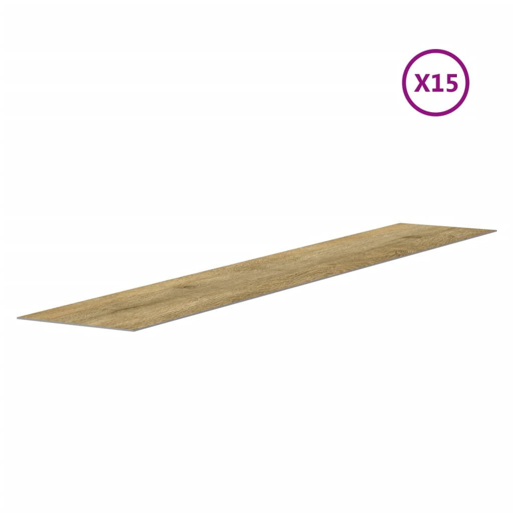 Wandpanelen Houtlook 2,06 M² Pvc Bruin 15 Lichtbruin