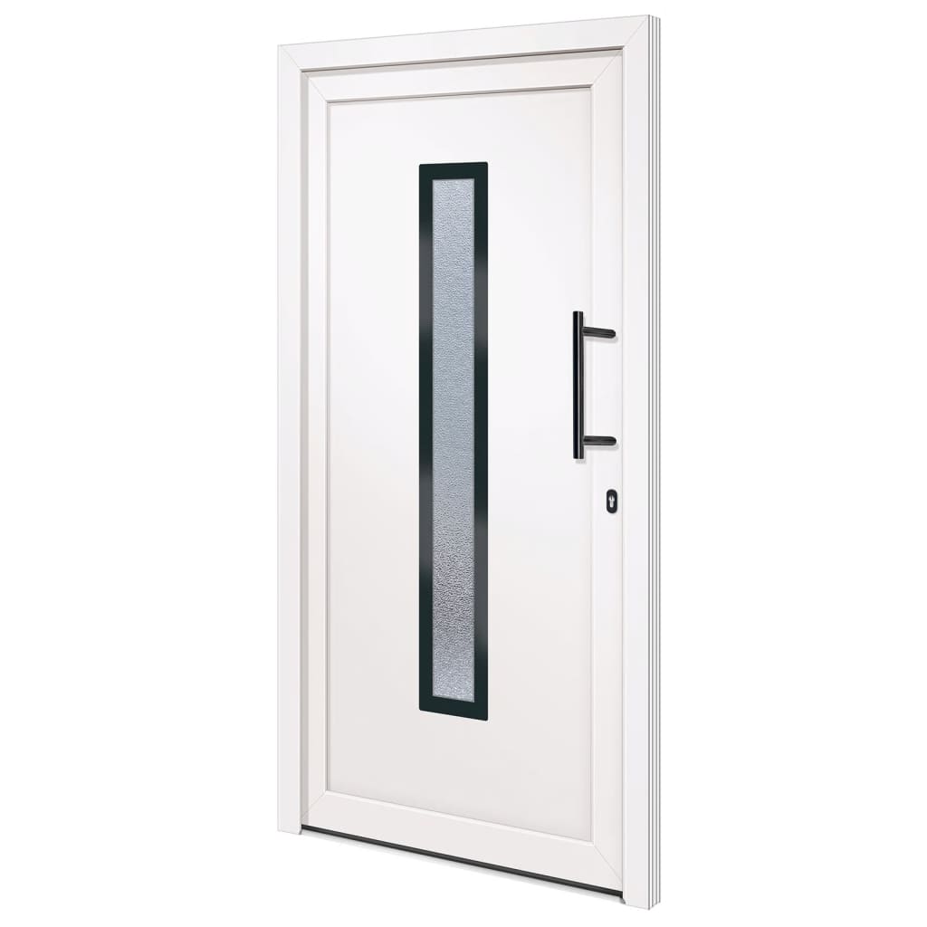 Voordeur 108x200 cm PVC wit