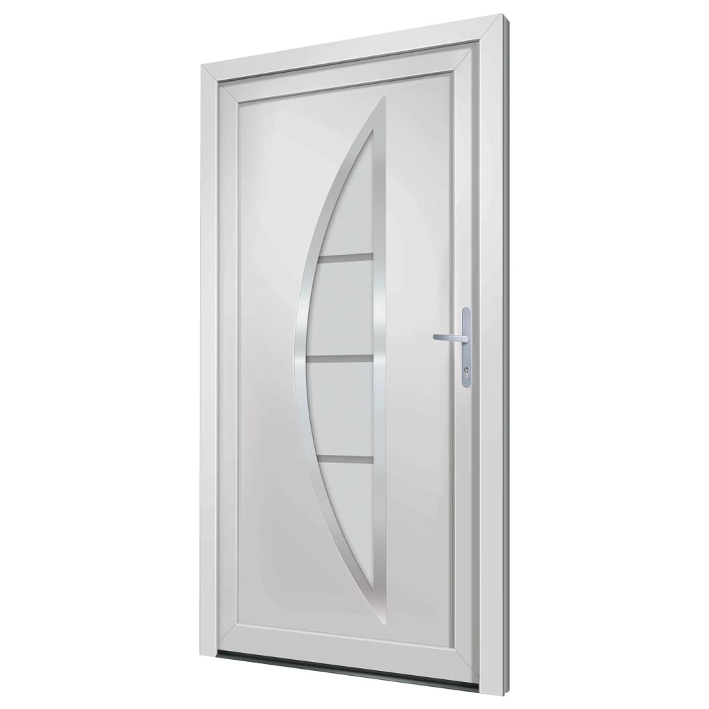 Voordeur 98x200 cm PVC wit