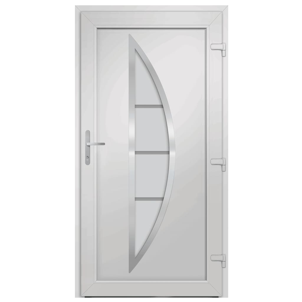Voordeur 98x200 cm PVC wit