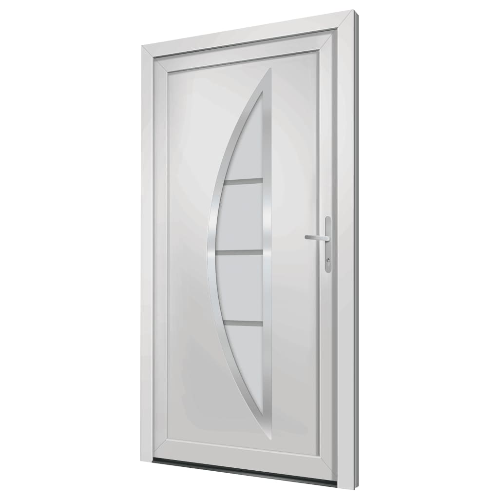 Voordeur 108x200 cm PVC wit