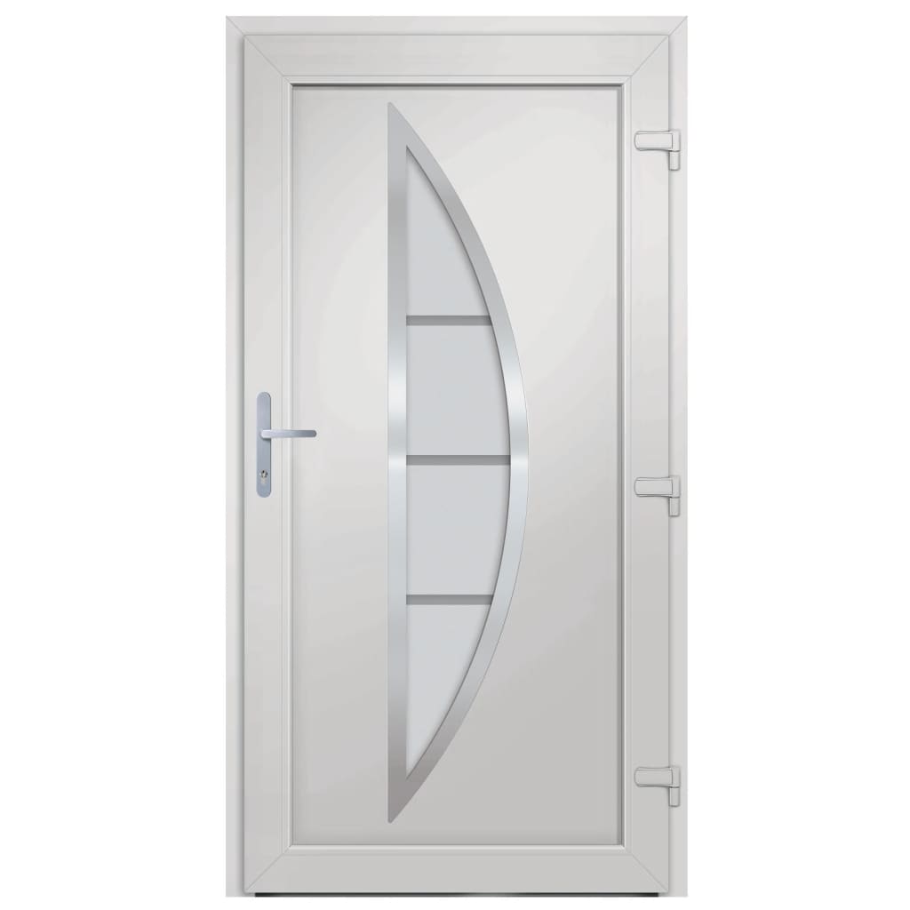 Voordeur 108x200 cm PVC wit