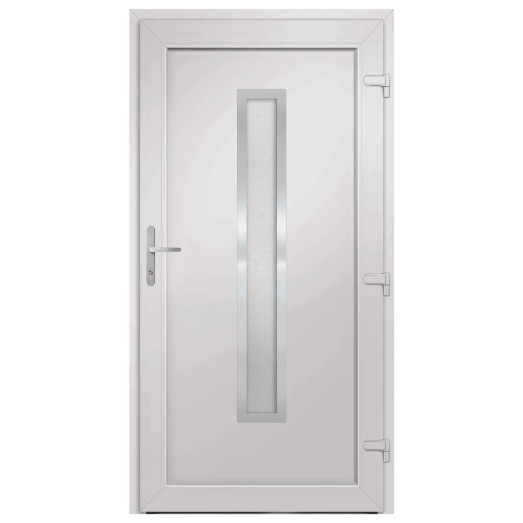 Voordeur 98x200 cm PVC wit