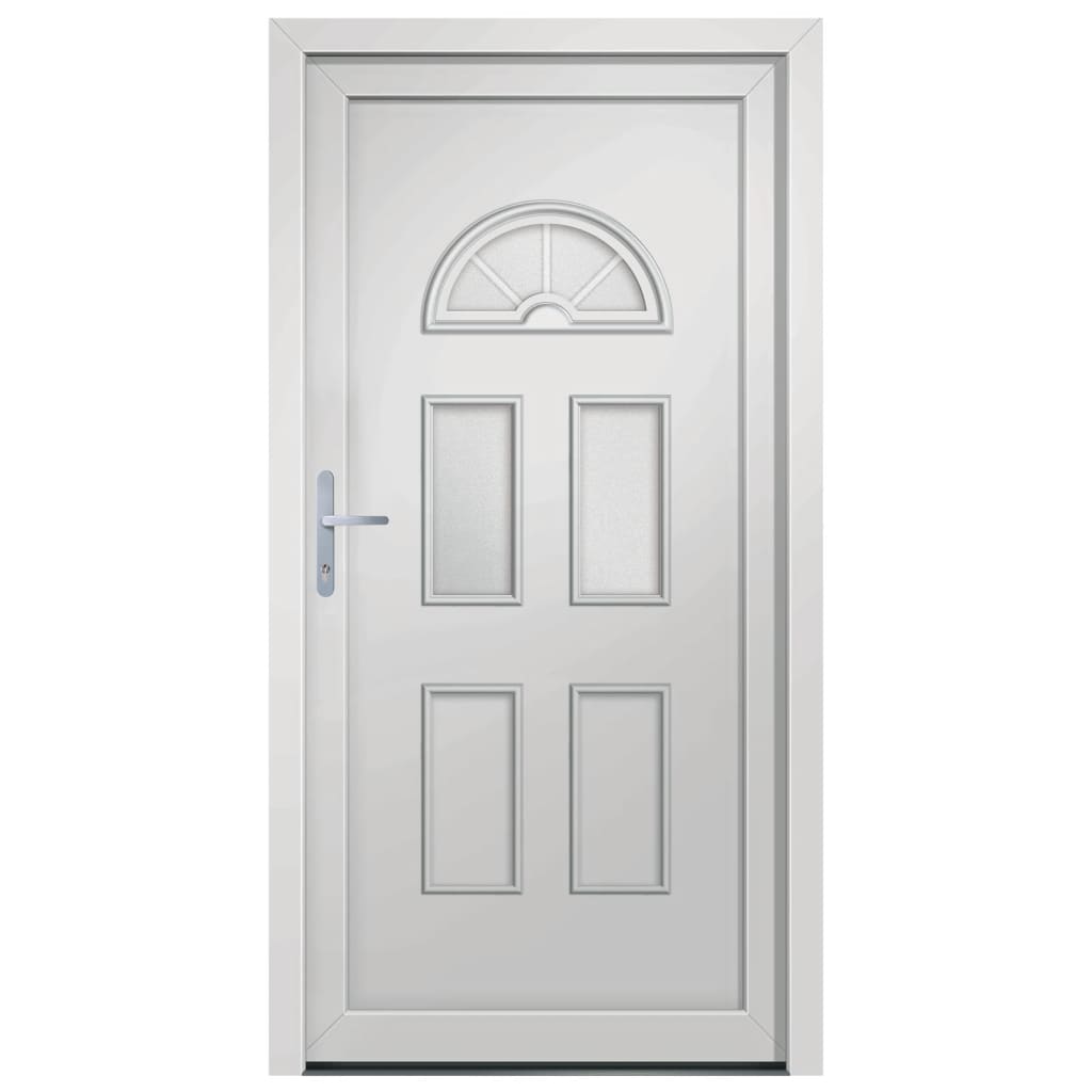 Voordeur 88x190 cm PVC wit