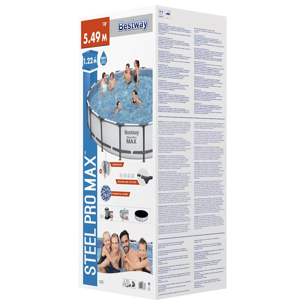 Steel Pro MAX Zwembadset 549x122 cm