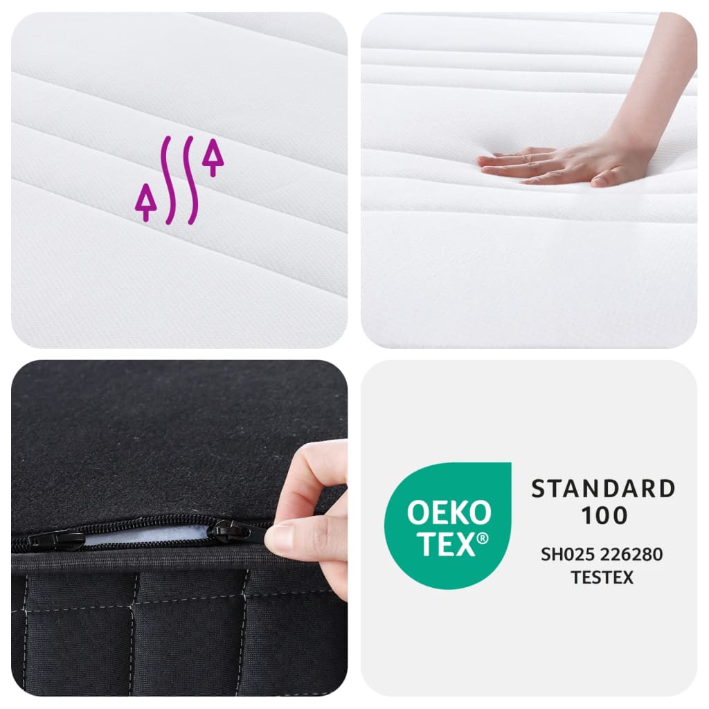 Binnenveringmatras middelhard 70x200 cm