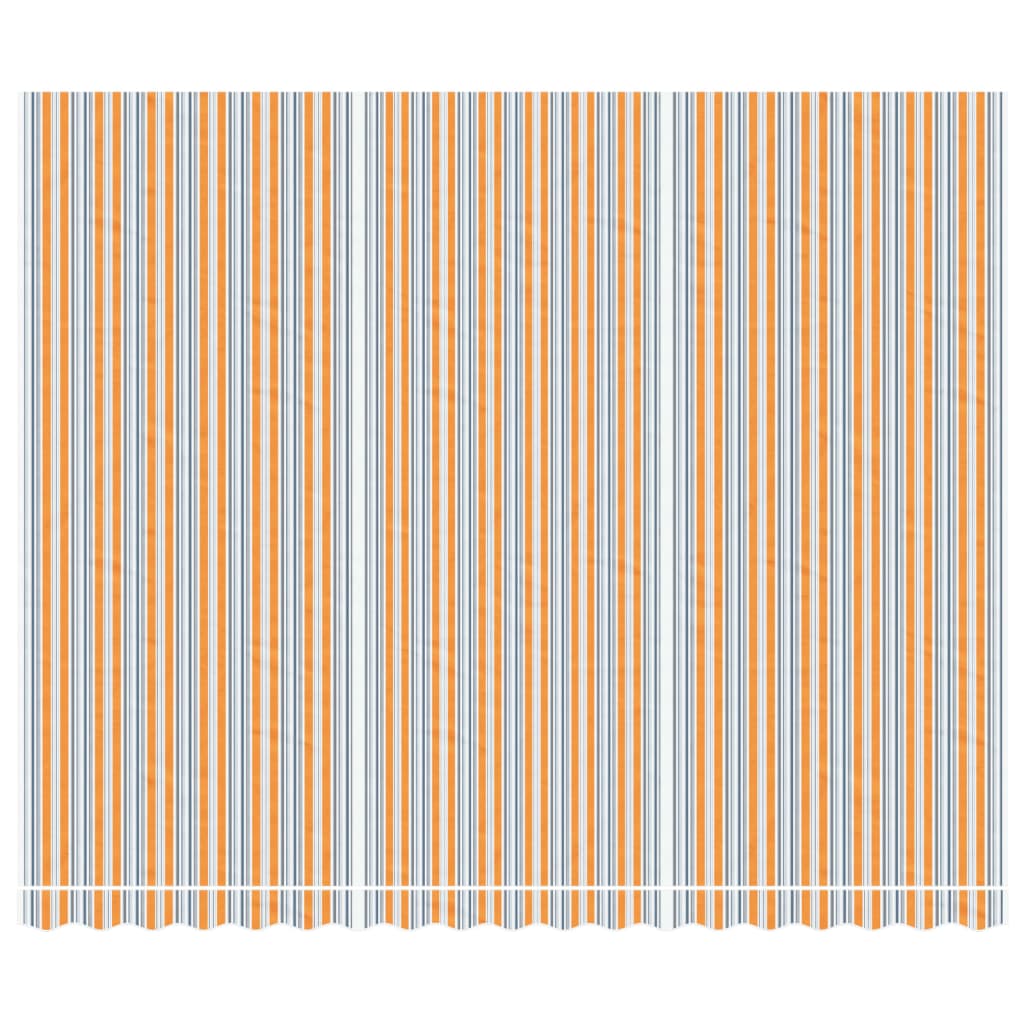 Vervangingsdoek voor luifel gestreept 4,5x3,5 m meerkleurig