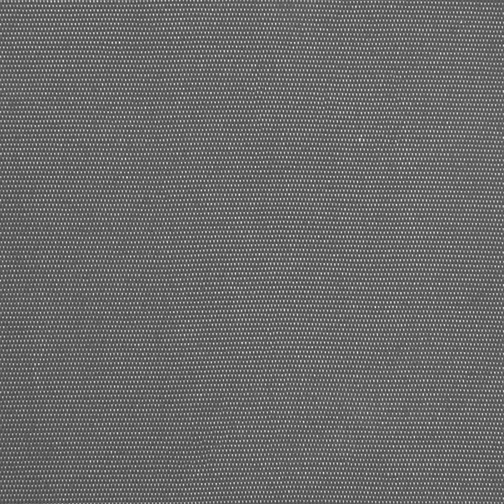Vervangingsdoek voor luifelrok gestreept 3 m antracietkleurig