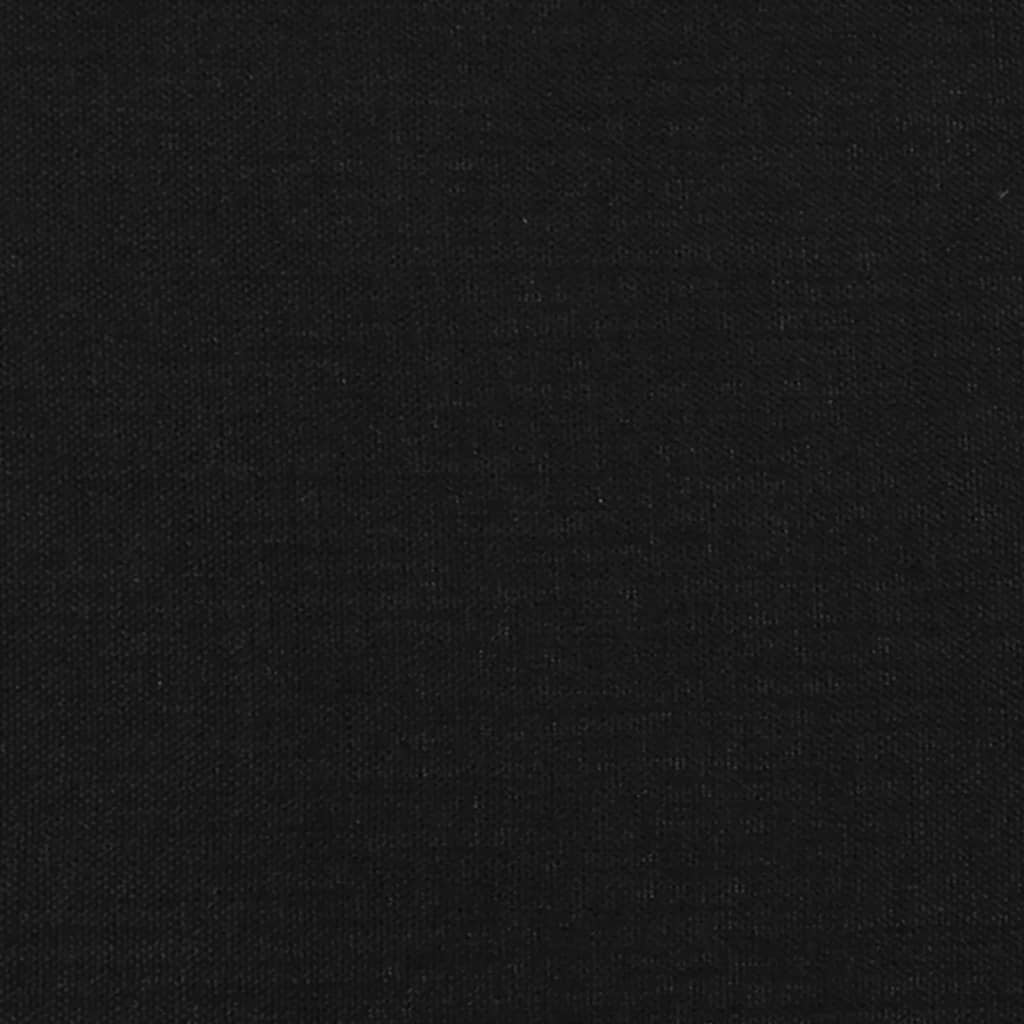 Pocketveringmatras 120x190x20 cm stof zwart