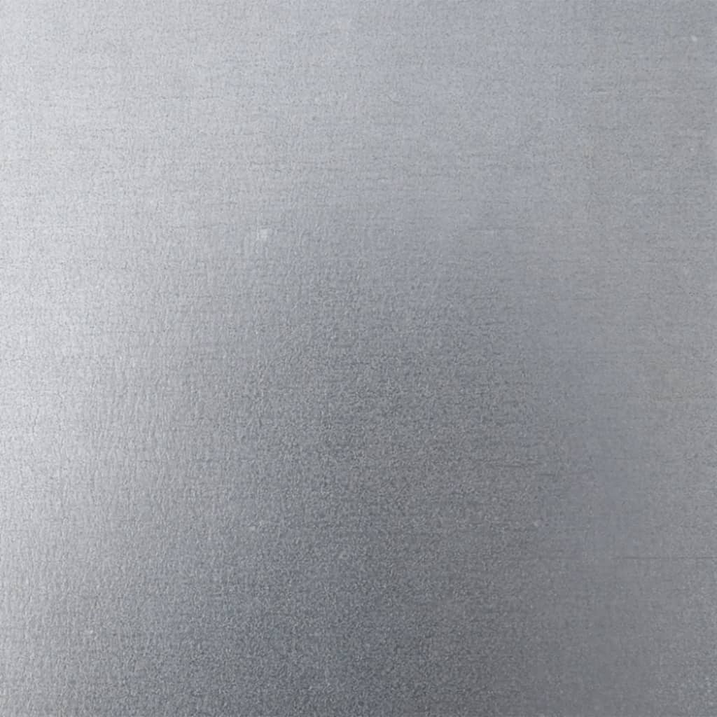 Plantenbakken Gegalvaniseerd Staal 2 40 x 40 x 40 cm Gegalvaniseerd staal/Grijs