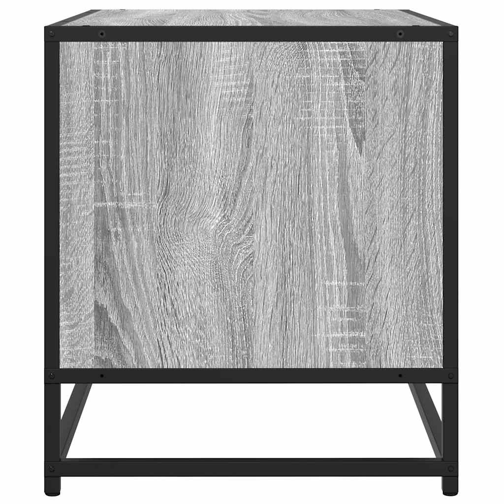 Tv-meubel 270x40x46 cm bewerkt hout grijs sonoma eikenkleurig