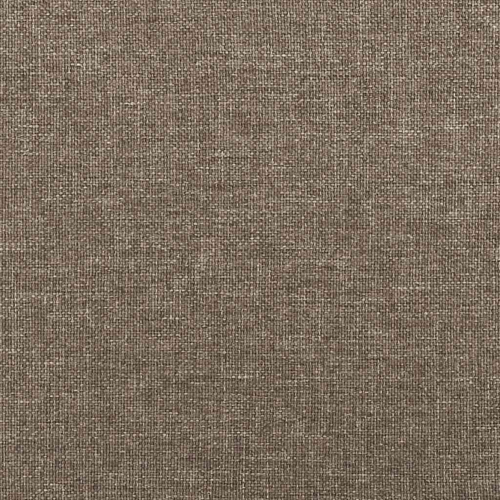 Pocketveringmatras voor kinderen 80x160 cm stof taupe