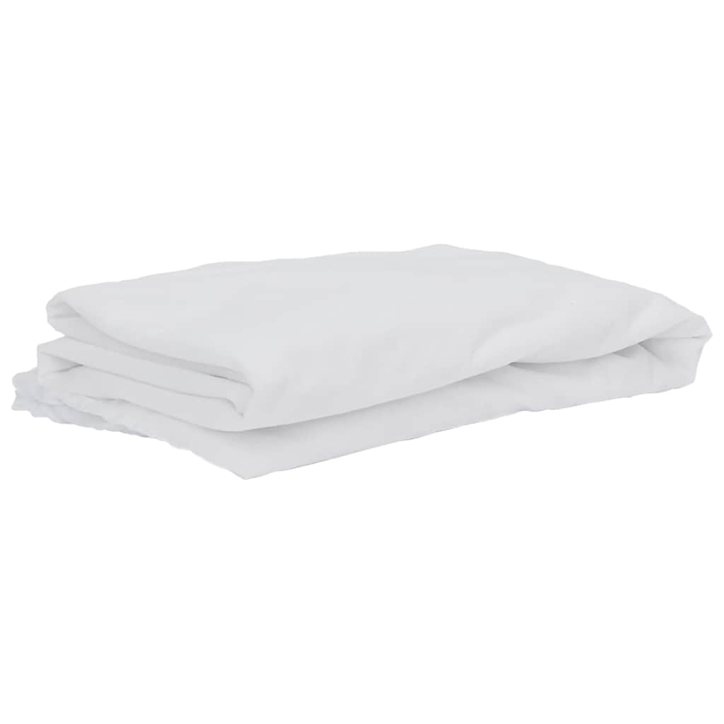 Matrasbeschermer waterdicht 90x220 cm wit