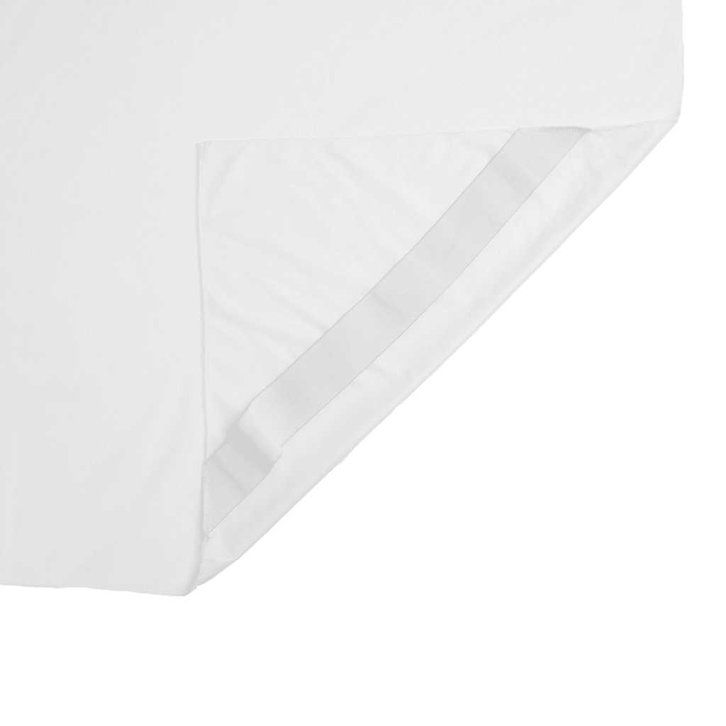 Matrasbeschermer waterdicht 90x200 cm wit