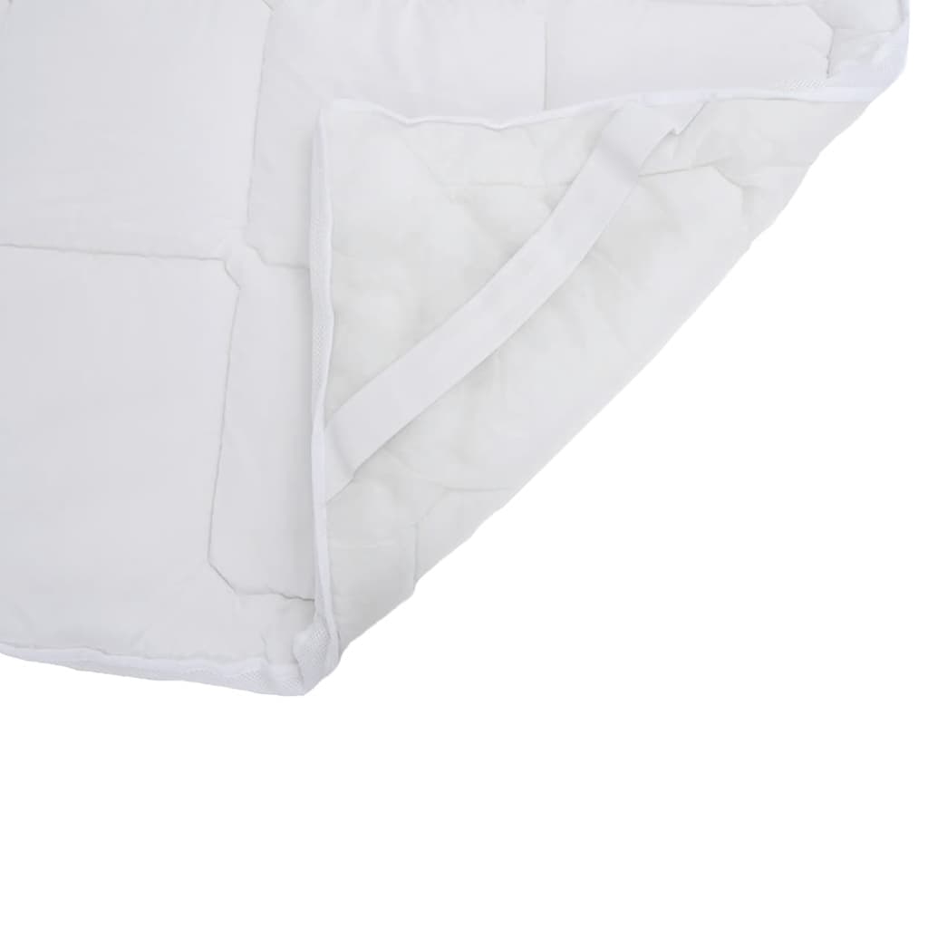 Matrasbeschermer 90x220 cm wit