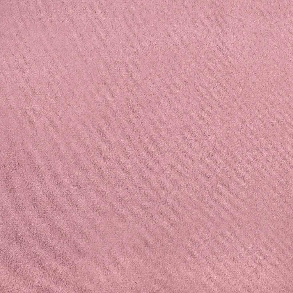 Boxspring met matras fluweel roze 180x220 cm