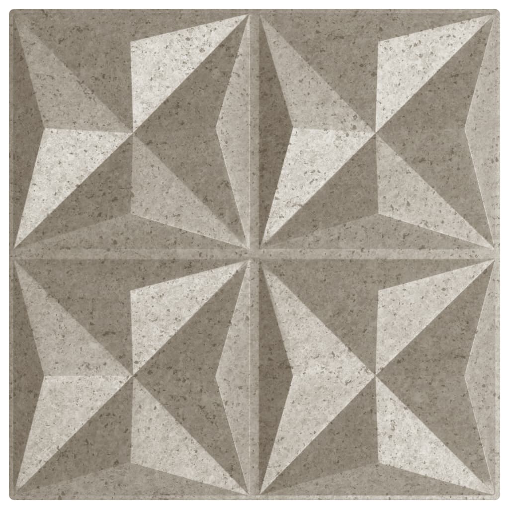 Wandpanelen Origami 6 M² 50X50 Cm Xps Beton 24 Origami betonkleurig