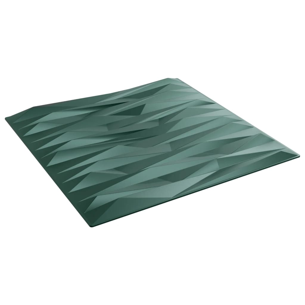 Wandpanelen Steen 6 M² 50X50 Cm Xps Groen 24 Steen groen