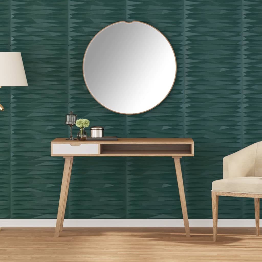 Wandpanelen Steen 6 M² 50X50 Cm Xps Groen 24 Steen groen