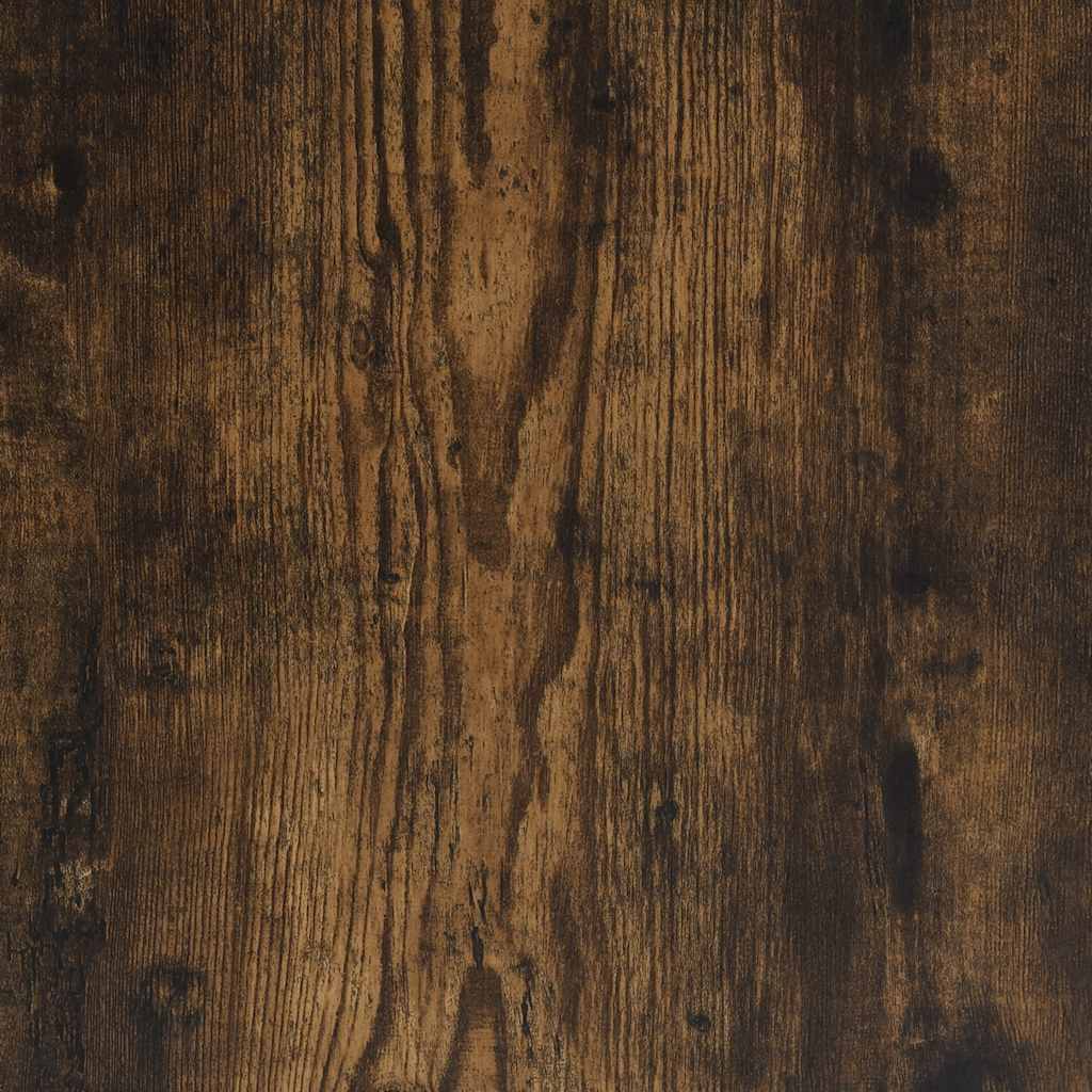 Nachtkastje wandgemonteerd 45x26x28,5 cm gerookt eikenkleurig
