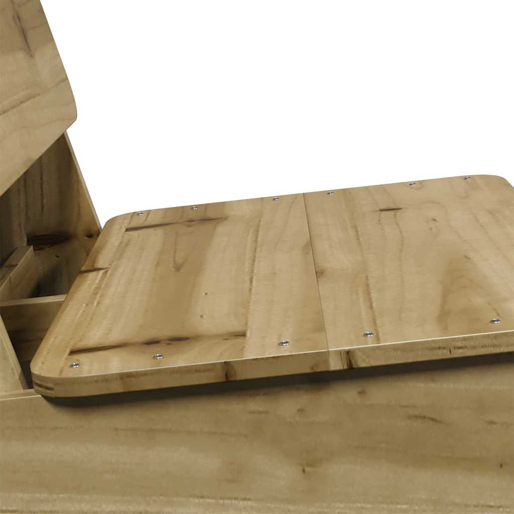 Tuinstoelen 2 st 60x64x70,5 cm geïmpregneerd hout