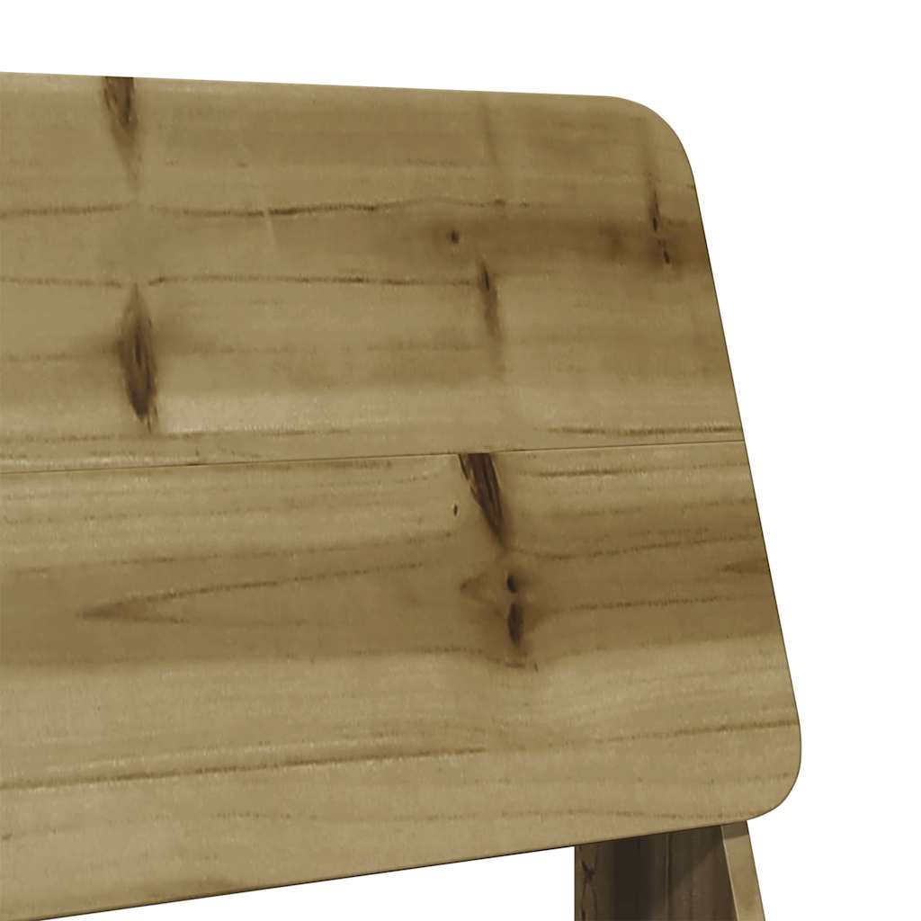 Tuinstoelen 2 st 60x64x70,5 cm geïmpregneerd hout