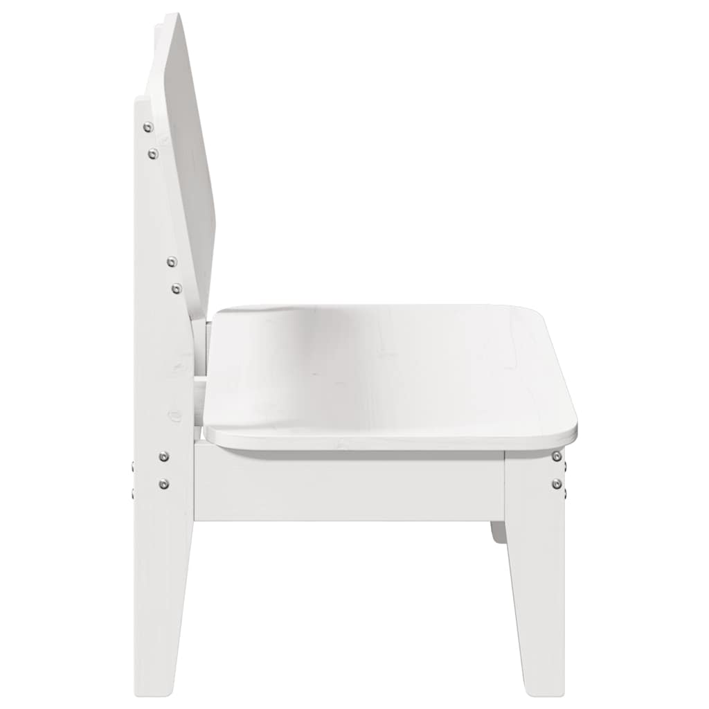 Tuinstoelen 2 st 60x52,5x72 cm massief grenenhout wit