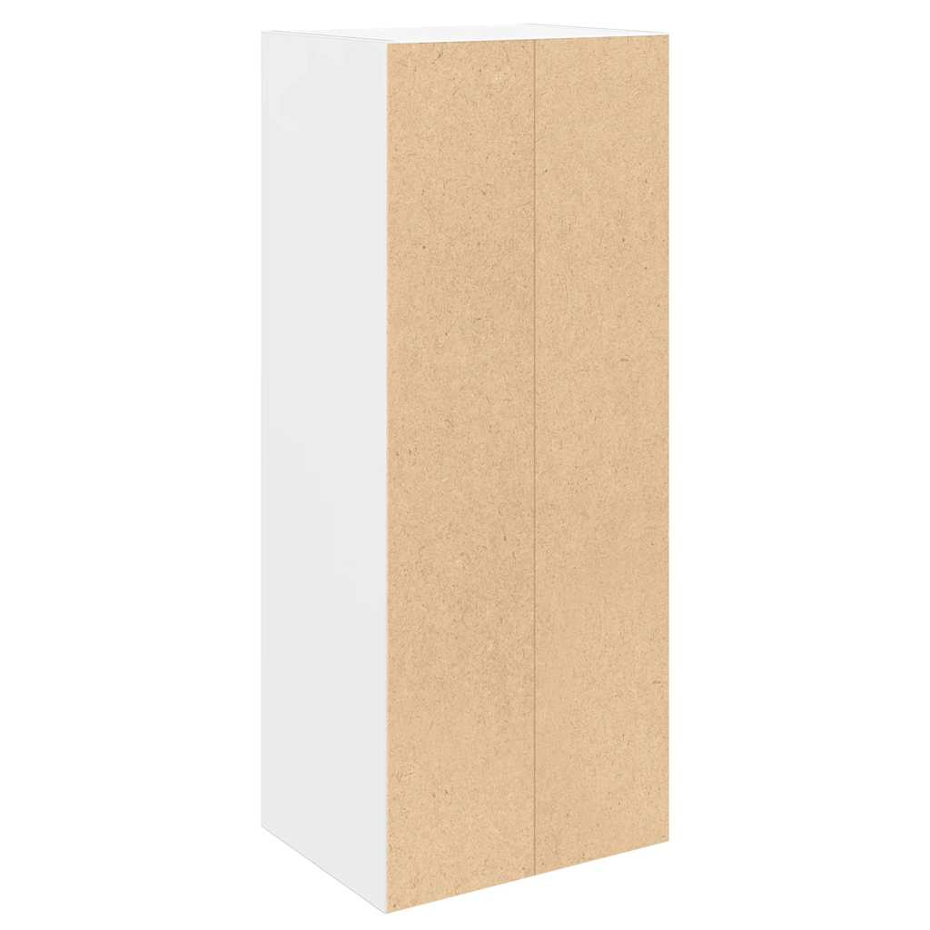 Boekenkast 31x24x77 cm bewerkt hout wit